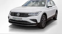 Pure white Gebraucht 2021 VW Tiguan Life SUV | 24.440 € (Fairer Preis)