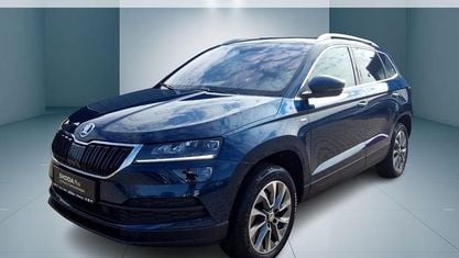 Używany Skoda Karoq Clever 150 KM (110 kW) 2022 Niebieski SUV