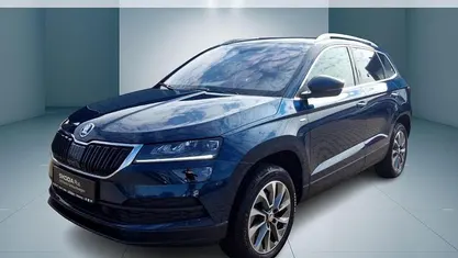 Gebraucht Skoda Karoq Clever 150 PS (110 kW) 2022 Lavablau metallic SUV