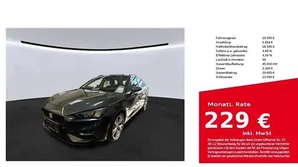 Gebraucht Seat Leon FR 150 PS (110 kW) 2023 Grau Limousine