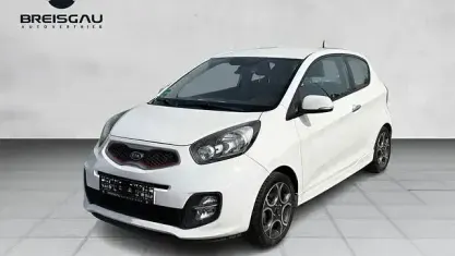 Brugt Kia Picanto Spirit 86 HK (63 kW) 2012 Hvid Hatchback