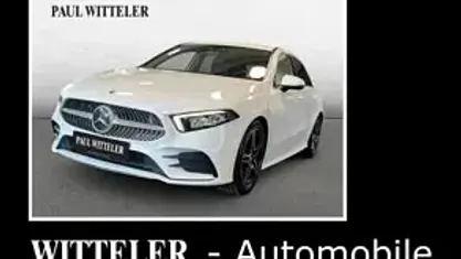 Gebraucht Mercedes A200 AMG line 163 PS (119 kW) 2018 Weiß Limousine