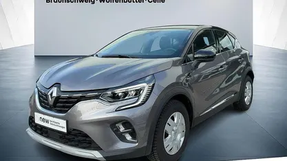 Gebraucht Renault Captur Intens 91 PS (66 kW) 2022 Stahlgraumet./dach blackpearlschwarzmet. (grau) SUV