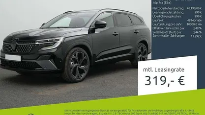 Blackpearl schwarz Gebraucht 2025 Renault Espace Van / Kleinbus | 40.490 € (Superpreis)