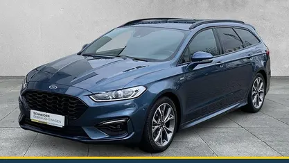 Blau Gebraucht 2019 Ford Mondeo ST-Line Limousine | 18.500 €