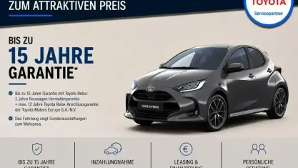 Neu Toyota Yaris 116 PS (85 kW) 2026 Grau Kleinwagen