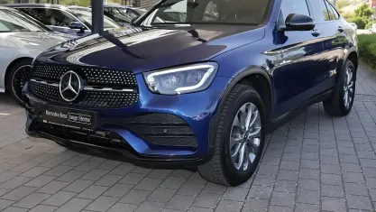 Second-hand Mercedes GLC300e AMG 211 CP (155 kW) 2020 Albastru Coupe