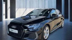 Schwarz Gebraucht 2024 Audi A3 Sportback S-Line Limousine | 26.490 € (Guter Preis)