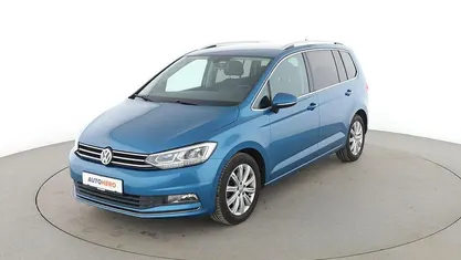 Gebraucht VW Touran Highline 150 PS (110 kW) 2016 Blau Van / Kleinbus