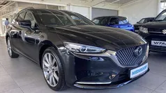 Jet black Gebraucht 2024 Mazda 6 Takumi-Line Kombi | 31.400 € (Fairer Preis)