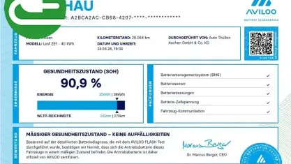 Gebraucht Nissan Leaf N-Connecta 110 kW (150 PS) 2023 Schwarz Kleinwagen
