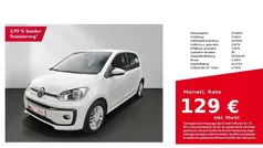 Weiß Gebraucht 2021 VW up! United Kleinwagen | 13.180 € (Fairer Preis)