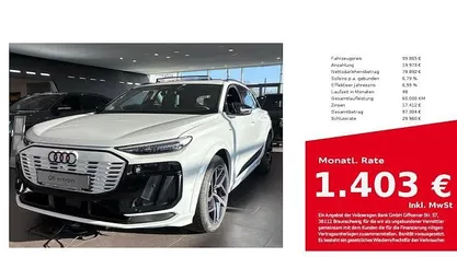 Neu Audi Q6 e-tron Comfort 285 kW (388 PS) 2025 Gletscherweiß SUV