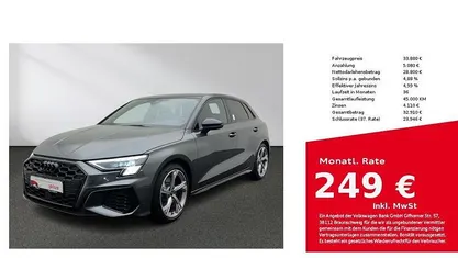 Gebraucht 2022 Audi S3 Ambiente Limousine | 33.880 € (Fairer Preis)