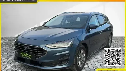 Używany Ford Focus Titanium 125 KM (91 kW) 2024 Niebieski Sedan/Limuzyna