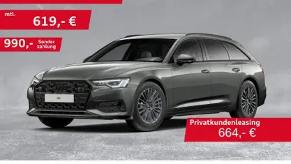 Gebraucht Audi A6 Advanced Plus 204 PS (150 kW) 2024 Chronosgrau metallic Kombi