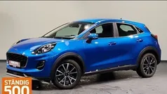 Blau, desert island blue metallic Gebraucht 2024 Ford Puma Titanium SUV | 20.490 € (Guter Preis)