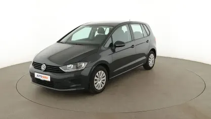 Gebraucht VW Golf Sportsvan Trendline 110 PS (80 kW) 2017 Grau Van / Kleinbus