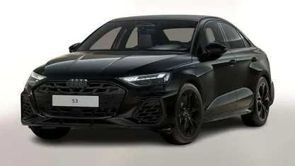 Mythosschwarz metallic Neu 2025 Audi S3 Comfort Limousine | 51.530 € (Fairer Preis)