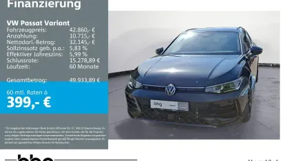 Gebraucht VW Passat R-line 193 PS (141 kW) 2025 Schwarz Kombi