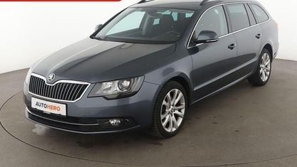 Occasion Skoda Superb Exclusive 170 ch (125 kW) 2015 Gris Break