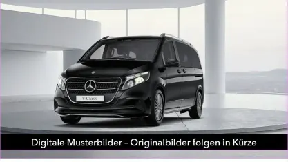 Gebraucht Mercedes V220 163 PS (119 kW) 2025 Schwarz Van / Kleinbus