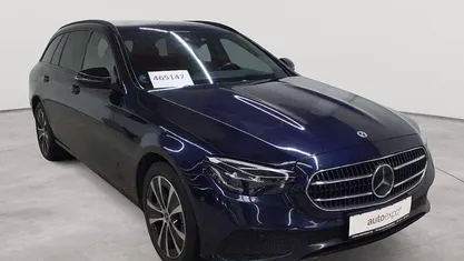 Nautikblau metallic Gebraucht 2021 Mercedes E300 Exclusive Kombi | 25.790 € (Fairer Preis)
