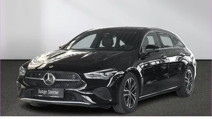 Gebraucht Mercedes CLA200 Shooting Brake 163 PS (119 kW) 2025 Unilack nachtschwarz Kombi