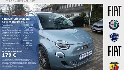 Gebraucht 2022 Fiat 500e Icon Kleinwagen | 18.990 € (Fairer Preis)