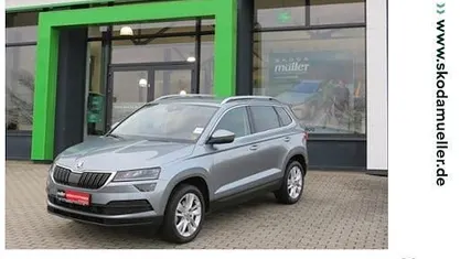 Grau (business grey) Gebraucht 2018 Skoda Karoq Style SUV | 21.390 € (Fairer Preis)