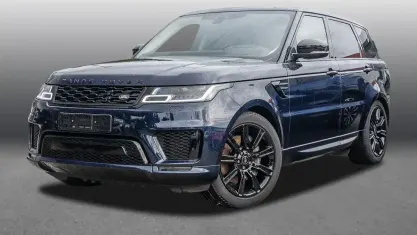 Gebraucht Land Rover Range Rover Sport Black Edition 409 PS (300 kW) 2021 Blau SUV