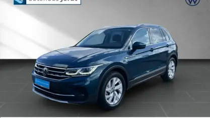 Gebraucht VW Tiguan Elegance 150 PS (110 kW) 2021 Blau SUV