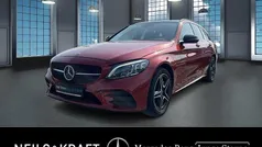 Rot Gebraucht 2021 Mercedes C300e Night Kombi | 29.970 € (Fairer Preis)