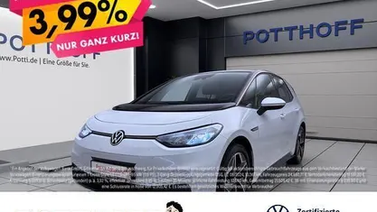 Weiß Gebraucht 2021 VW ID.3 Pure Kleinwagen | 17.577 € (Fairer Preis)