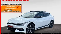 Weiss (snow white pearl m) Gebraucht 2022 Kia EV6 GT-Line SUV | 33.979 € (Fairer Preis)