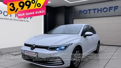 Usata VW Golf VIII Active 150 CV (110 kW) 2023 Bianco Berlina