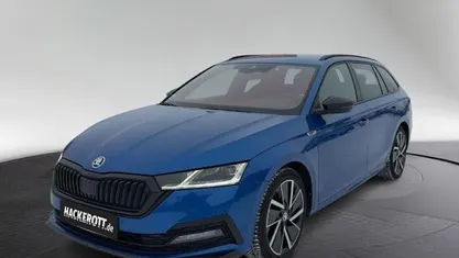 Gebraucht Skoda Octavia SportLine 150 PS (110 kW) 2022 Blau Kombi