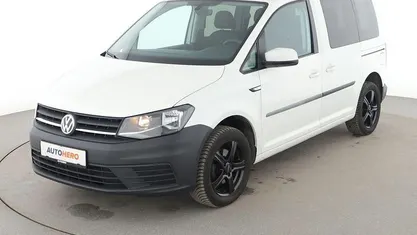 Gebraucht VW Caddy Trendline 150 PS (110 kW) 2018 Weiß Van / Kleinbus