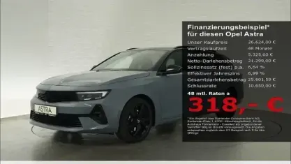 Gebraucht Opel Astra 145 PS (106 kW) 2025 Grafik grau Kleinwagen