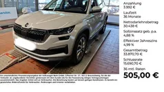 Grau (steelgrau) Gebraucht 2021 Skoda Kodiaq Ambition SUV | 34.430 € (Fairer Preis)