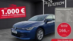 Anemonenblau metallic Gebraucht 2025 VW Golf VIII Goal Limousine | 28.190 € (Guter Preis)