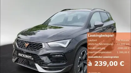 Neu Cupra Ateca 150 PS (110 kW) 2026 Schwarz SUV