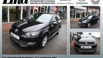 Gebraucht VW Polo Style 69 PS (50 kW) 2011 Schwarz Kleinwagen