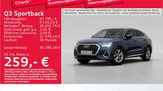 Navarrablau metallic Gebraucht 2025 Audi Q3 S-Line SUV | 45.799 € (Fairer Preis)