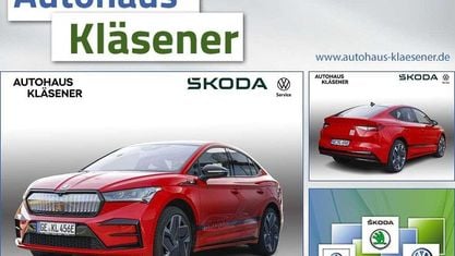 Używany Skoda Enyaq iV RS 250 kW (340 KM) 2025 Czerwony SUV
