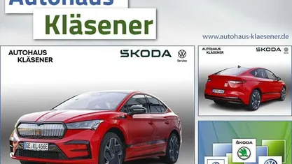 Second-hand Skoda Enyaq iV RS 250 kW (340 CP) 2025 Roșu SUV
