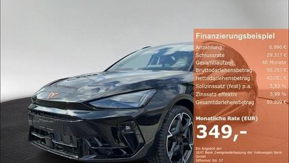 Ny Cupra Leon VZ 333 HK (244 kW) 2026 Sort Stationcar