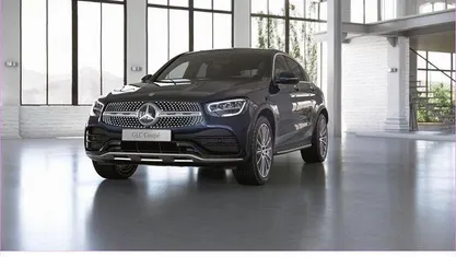Gebraucht Mercedes GLC300 AMG 360 PS (264 kW) 2024 Blau Coupé