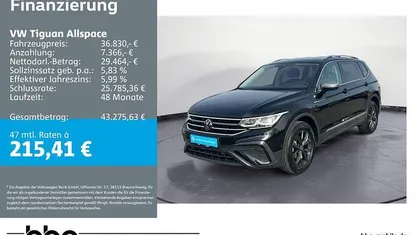 Gebraucht VW Tiguan Allspace Life 150 PS (110 kW) 2024 SUV