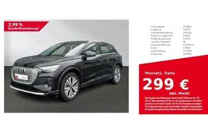 Brugt Audi Q4 e-tron Comfort 219 kW (299 HK) 2023 Sort SUV
